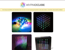 Tablet Screenshot of hypnocube.com